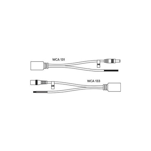  Adorama Williams Sound PoE KT1 PoE Wiring Kit, Includes WCA 131 & WCA 133 Adapter Cable POE KT1