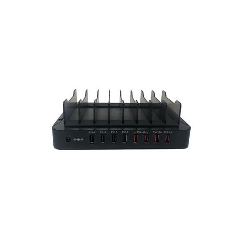  Adorama Williams Sound 8-Slot Charging Bay for DLT 400 Transceiver & RCH Receiver, Black CHG 408 DW