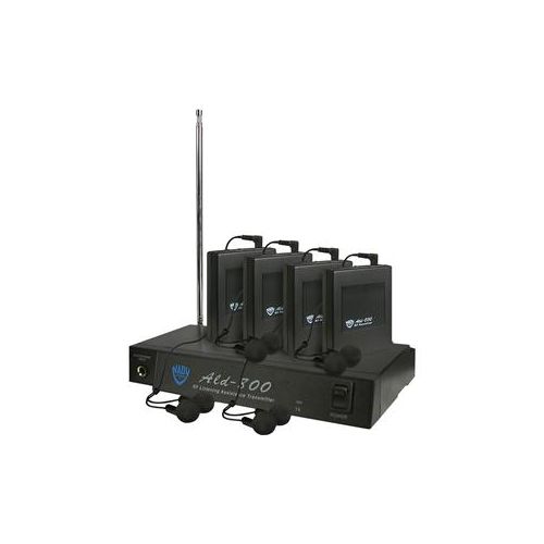  Adorama Nady ALD-800 Versatile VHF Wireless Assistive Listening System, BB: 72.3MHz ALD 800/BB