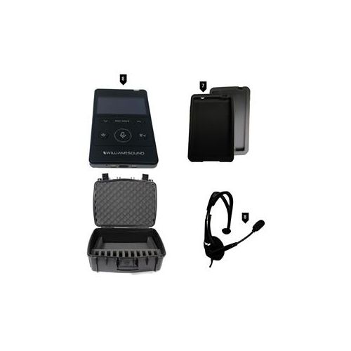  Adorama Williams Sound Digi-Wave COM 8 400 Wireless Intercom System for 8 Participants DWS COM 8 400