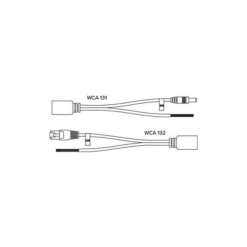  Adorama Williams Sound PoE KT2 PoE Wiring Kit, Includes WCA 131 & WCA 132 Adapter Cable POE KT2