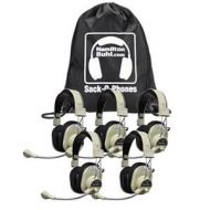 Adorama Hamilton Buhl Sack-O-Phones 5 HA-66M Deluxe Multimedia Headphones SOP-HA66M