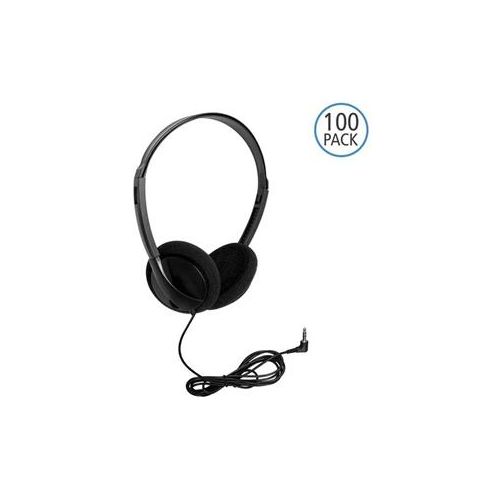  Adorama Hamilton Buhl PER/100 Personal Disposable Stereo Headphones, 100 Pack PER/100