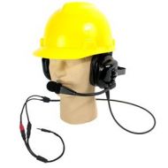 Adorama Williams Sound MIC 188 Dual-Muff Hard-Hat Headset Microphone DLT 400 Transceiver MIC 188