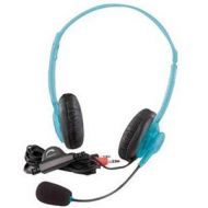 Adorama Califone 3064AVBL Multimedia Stereo Headset, Blueberry 3064AV-BL