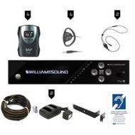 Adorama Williams Sound FM 558 Pro Plus Assistive Listening System, BAT KT6 Charger Kit FM 558 PRO