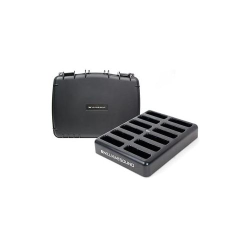  Adorama Williams Sound 12-Bay Drop-in Charger w/ Case, Digi-Wave Transceivers/Receivers CHG 412 PRO