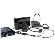 Adorama Williams Sound 2-Ch Infrared Courtroom System with WIR RX18 Receivers, Black WIR SYS 3