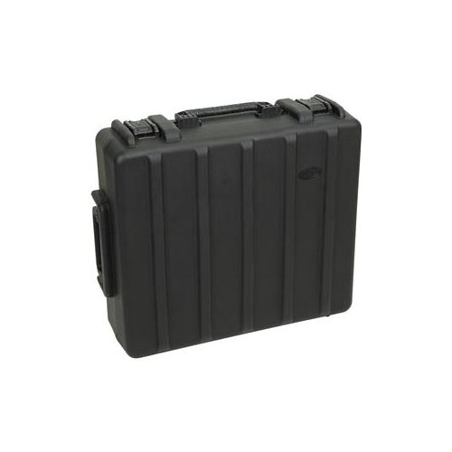  Adorama SKB 1R2723-8BW Roto-Molded 24-Channel Mixer Case with Wheels & Pull Handle 1R2723-8BW