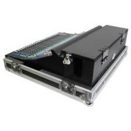 Adorama ProX Flight Case with Doghouse and Wheels for Allen and Heath SQ-7 Console XS-AHSQ7DHW