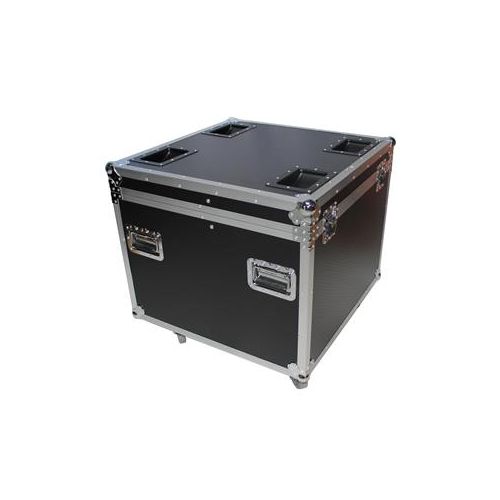  Adorama ProX XS-UTL6 Heavy Duty Utility Trunk Case with Caster Dish and Wheels, Large XS-UTL6