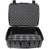 Adorama Williams Sound Water Resistant Carry Case with 15 Slot Foam Insert, Large CCS 056 S