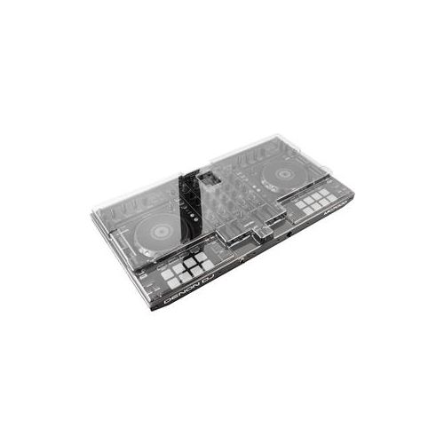  Adorama Decksaver Cover for Denon MC7000 DJ Controller, Smoked/Clear DS-PC-MC7000