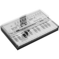 Adorama Decksaver Cover for Roland K-25M Boutique Synthesizer, Smoked Clear DS-PC-K25M