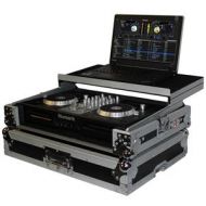 Adorama ProX XS-MIXDECKEXLT Case, Laptop Shelf, Numark Mixdeck Controller, Silver/Black XS-MIXDECKEXLT