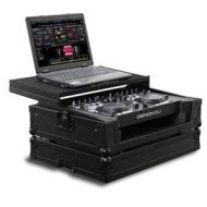 Adorama Odysseyy Black Label Flight Ready Glide Style Case f/DN-MC3000/6000 DJ FRGSDNMC36000BL