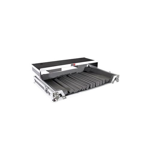  Adorama ProX XS-UXXLT Case for Medium to Large DJ Controllers, Large, Silver/Black XS-UXXLT