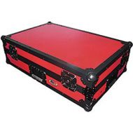 Adorama ProX XS-DDJ1000W Case with Laptop Shelf for DDJ1000 Controller, Red on Black XS-DDJ1000WLTRB