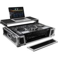 Adorama Odyssey Innovative Designs Case for DJ-808/MC7000 DJ Controller, Silver/Chrome FZGSDJ808W2