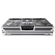 Adorama Magma Case, 10 Battle-Mixer & 2-Turntables/Rane Twelve Players, Black/Silver MGA40989