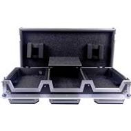 Adorama Deejay LED Fly Drive Case for 2 CDJ2000 Players & DJM-S9 Mixer with Laptop Shelf TBHCDJDJMS9WLT