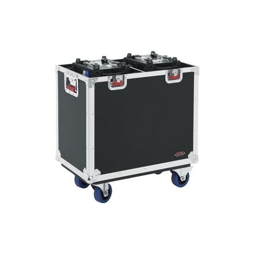  Adorama Gator Cases G-Tour Flight Case with Casters for Two 350-Style Moving Head Lights GTOURMH350