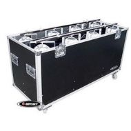 Adorama Odysseyy Flight Zone Light Duty ATA Utility Case f/Eight Par Can 56 Lights FZPAR2W