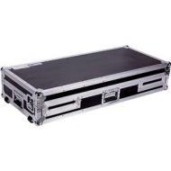 Adorama Deejay LED Fly Drive DJ Coffin Case for Two CDJ2000 Plus One DJM2000 with Wheels TBHDJMCDJ2000W