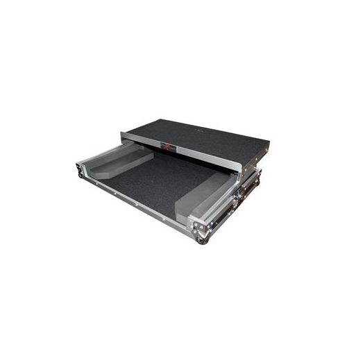  Adorama ProX X-NVLT Road Case for NV/NVii & Mixtrack Pro 3 Controllers, Silver/Black X-NVLT