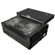 Adorama ProX X-DJ202LT Flight Case for Roland DJ-202 DJ Controller, Black on Black X-DJ202LTBL