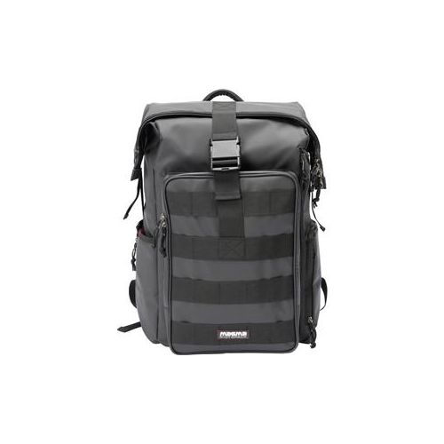  Adorama Magma RIOT DJ-Stashpack XL Plus Bag for DJ Accessories, Black/Red MGA47882