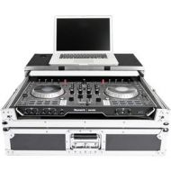 Adorama Magma Workstation Road Case for Numark NS6II DJ Controller, Black/Silver MGA40986