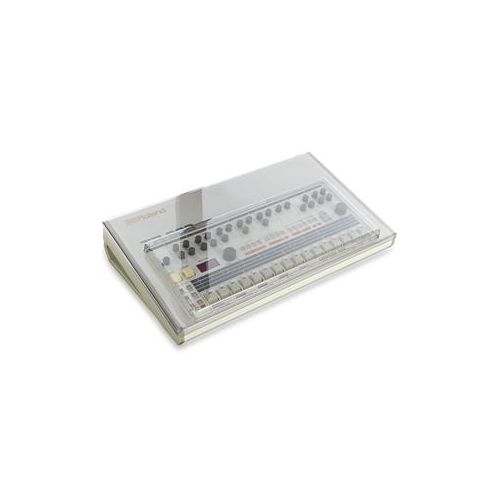  Adorama Decksaver Cover for Roland TR-909 Drum Machine, Smoked/Clear DS-PC-TR909