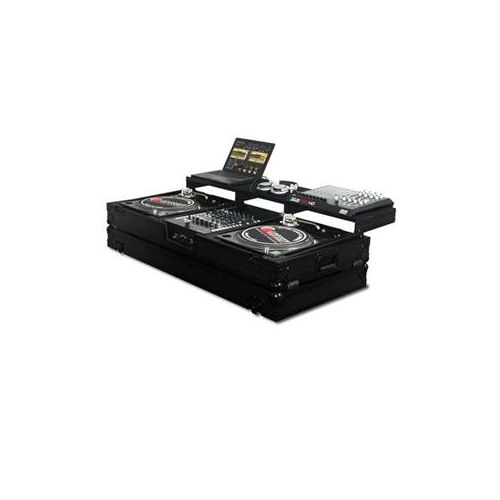  Adorama Odysseyy Black Label Remixer Glide Style Series DJ Coffin FZGSPBM12WBL