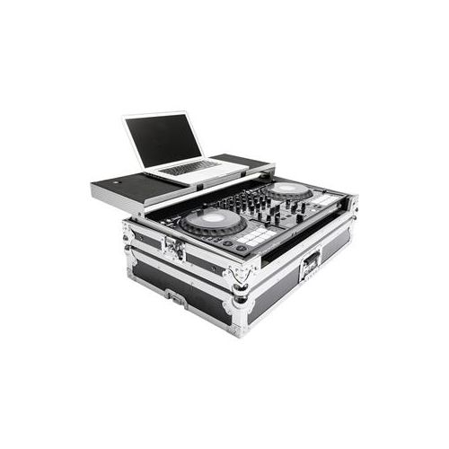  Adorama Magma Workstation Road Case for Pioneer DDJ-1000 DJ Controller, Black/Silver MGA40988