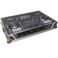 Adorama ProX XS-MCX8000W Flight/Road Case, Denon MCX8000 DJ Controller, Silver/Black XS-MCX8000W