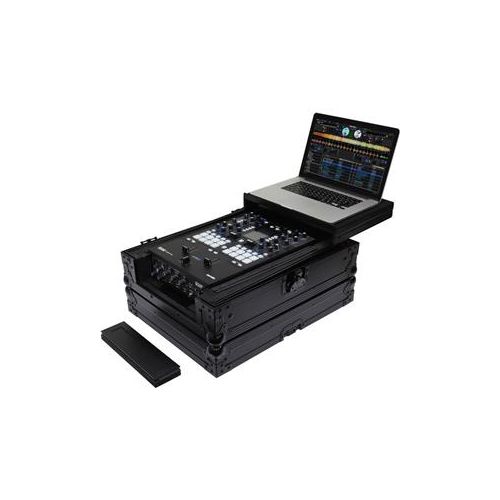  Adorama Odyssey Innovative Designs Black Label Low Profile Glide Case for 12 DJ Mixer FZGS12MX1XDBL