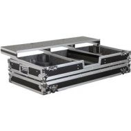 Adorama Odysseyy Remixer Glide Style DJ Coffin Case w/Rollers FZGSPBM12W