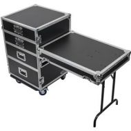 Adorama Odyssey Innovative Designs Flight Zone Deluxe Four Drawer Workbox Tour Case FZWB4WDLX