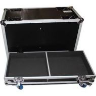 Adorama ProX ATA Style Flight Case with 4 Casters for 2x QSC KW152 Speakers X-QSC-KW152