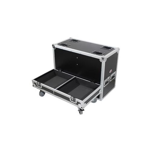  Adorama ProX X-QSC-K12 ATA Flight Case for 2x QSC K12 or K12.2 Speakers X-QSC-K12