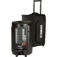 Adorama Yamaha Soft Rolling Carry Case for StagePass600i, 2 Required YBSP600I