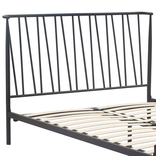  Adore Decor FUBD20006A Stella King Bed Black