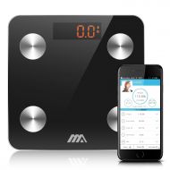Adoric Bluetooth Body Fat Scale Smart Digital Scale with APP for Android and IOS, Tempered Glass...
