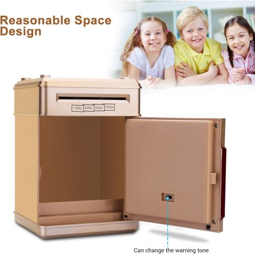  [아마존베스트]Adsoner Toy Piggy Bank, Electronic Password Safe Saving Box Gift for Kids