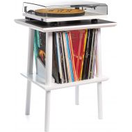 Adult Pop Premium Record Player/Turntable Stand w/Vinyl Storage