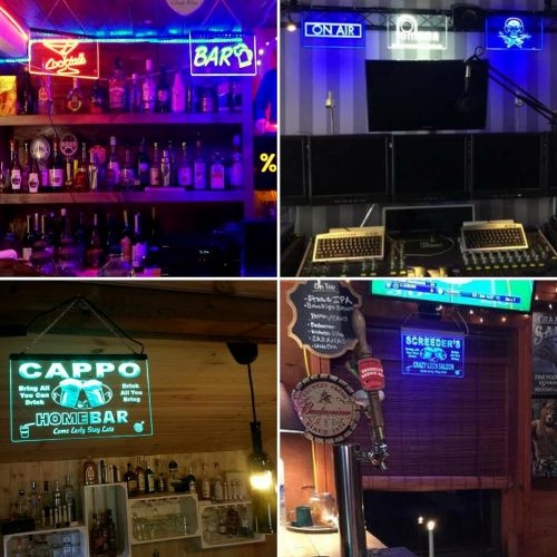  AdvPro Custom ADVPRO Name Personalized Custom Neighborhood Pub Bar Beer Neon Sign Blue 24 x 16 st4s64-pg-tm-b