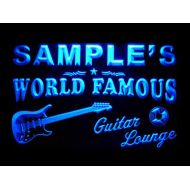 AdvPro Custom ADVPRO Name Personalized Custom Guitar Band Room Bar Beer Neon Sign Blue 24 x 16 st4s64-pf-tm-b