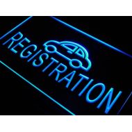 AdvPro Sign ADV PRO i475-b Car Registration Auto Services Neon Light Sign