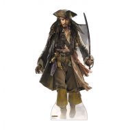 Advanced Graphics Captain Jack Sparrow Life Size Cardboard Cutout Standup - Disneys Pirates of the Caribbean